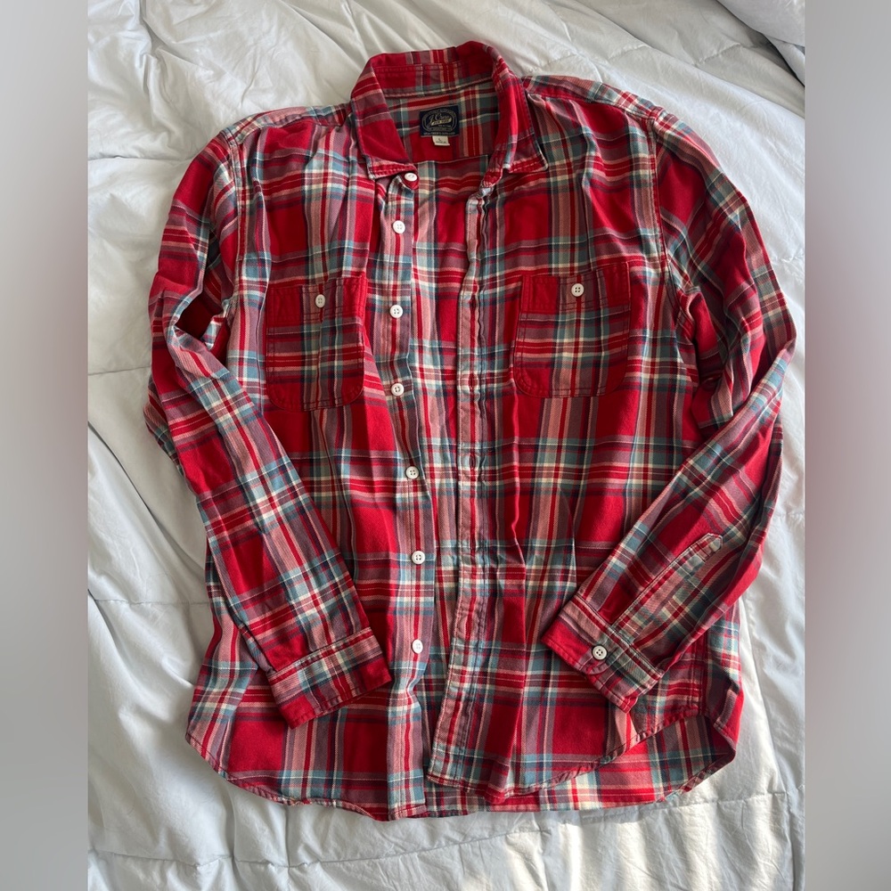 JCrew Men’s flannel | Size Large